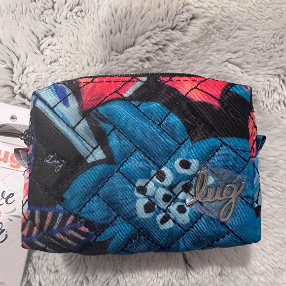 LUG Choo Choo LUG~Mini Pill Box Resort Tropics💙💗🖤Brand New in package - Picture 7 of 9